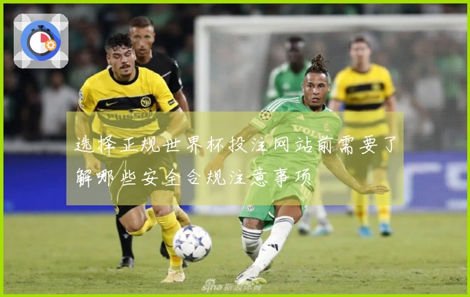 选择正规世界杯投注网站前需要了解哪些安全合规注意事项